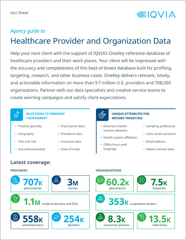 An Agencies Guide to Healthcare Provider and Organization Data